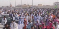 موريتانيا: الآلاف يتظاهرون ضد الاستفتاء الدستوري في نواكشوط 