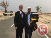 سفير فلسطين في موريتانيا يستقبل الاسير راشد الزغاري 