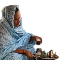 الشاي الأخضر عشق الكبار والصغار في موريتانيا